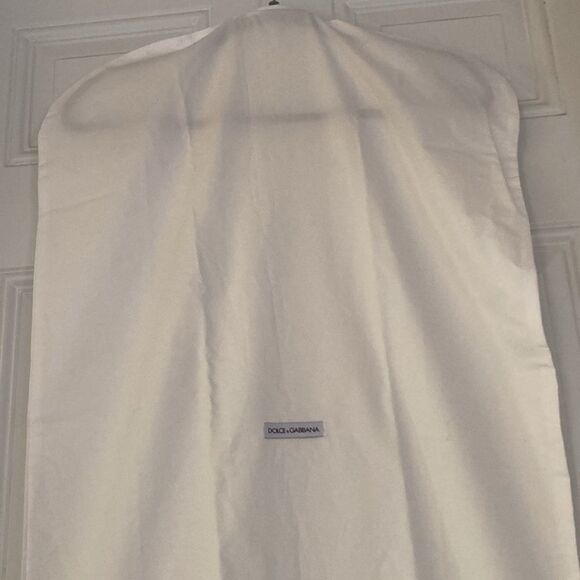 DOLCE and GABBANA Hanging Clothes Dust Bag Crisp White 36 x 20 in 36 x 20 inches - Picture 8 of 10